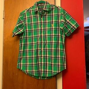 US Polo Assn. Plaid short sleeve shirt